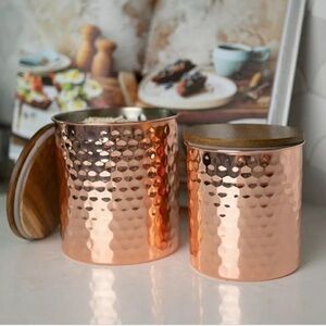 Uncommon James copper canisters